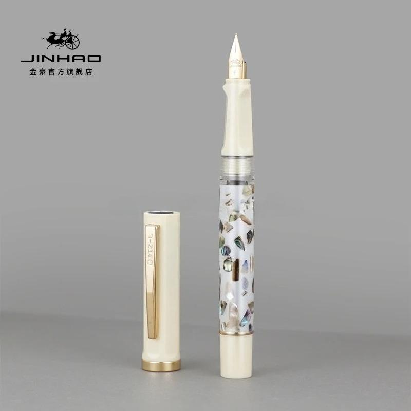 JINHAO 58 Pryskyřičné plnicí pero Luxusní hrot F EF Psací inkoustové pero Elegantní kaligrafické inkoustové pero Kancelářské školní potřeby Papírnictví