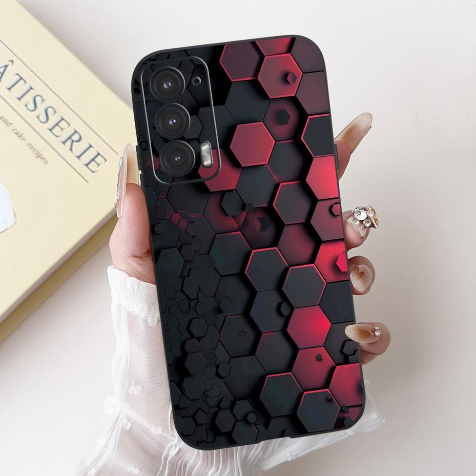 For Edge 20 20Pro 20Lite Phone Cover For Motorola Edge 20 Pro Case Silicone Luxury Fashion Love Cute Cat Girl Funny Cool Painted