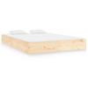 Vidaxl Bed Frame Without Mattress, 160X200 Cm, Solid Wood