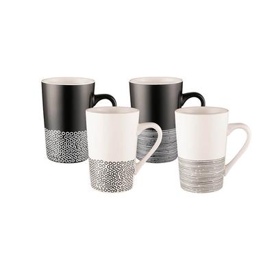 Bundanoon Tube-Becher, 4 Stück (Monochromer Saum)