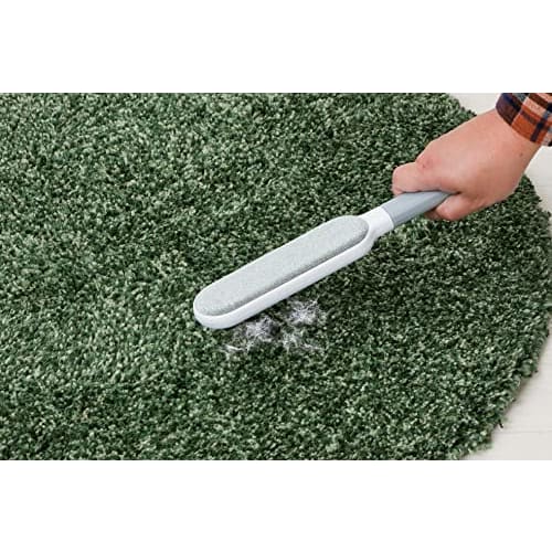 Takeda corporation [Cleaning/Dusting/Brush] Gray Dust Removal Brush Set (HTBS-GY) (Large: Approx. 7.5 X 5 X 33cm, Small: Approx. 6 X 3 X 13.5cm)