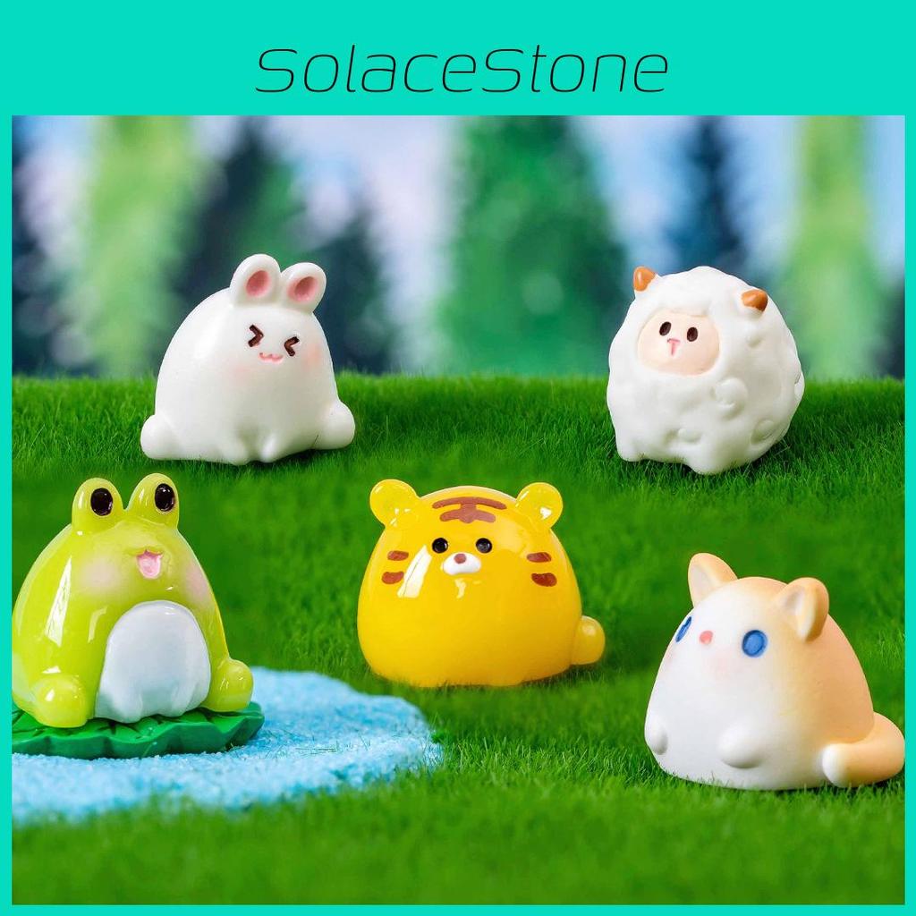 Adorable Resin Animal Figurines Blind Box For Car And Desktop Decor Cute Gift
