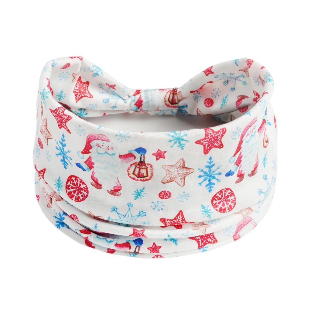 Halloween Christmas Headband Wide Yoga Sports Headband Pumpkin Skull Ghost Holiday Headband Female