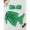 Set Bikini Push-Up Sexy a Tre Pezzi Europeo e Americano 2026