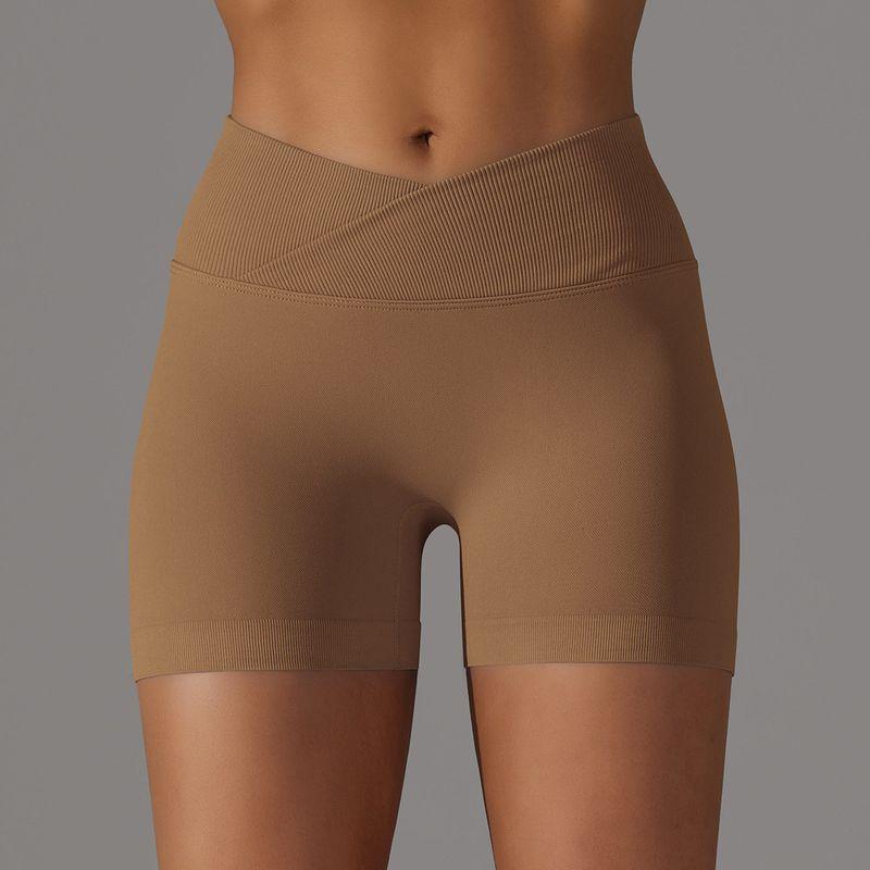 High Waist Hip Lifting and Belly Contracting Three Points Outwear Yoga Shorts