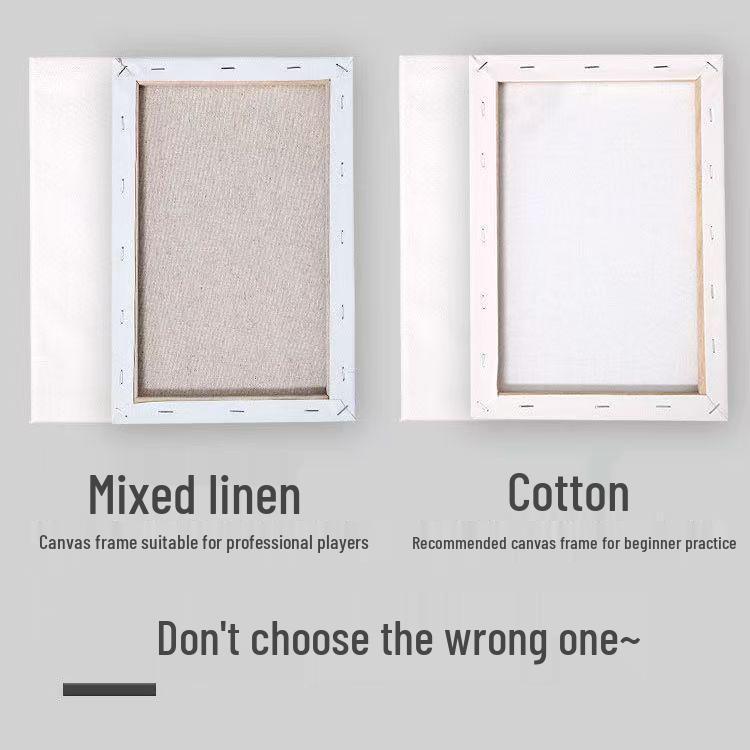 

Холст и рама для масляной живописи ручной работы из чистого хлопка и льна с акриловой краской Linen Creation 15x15 1pc