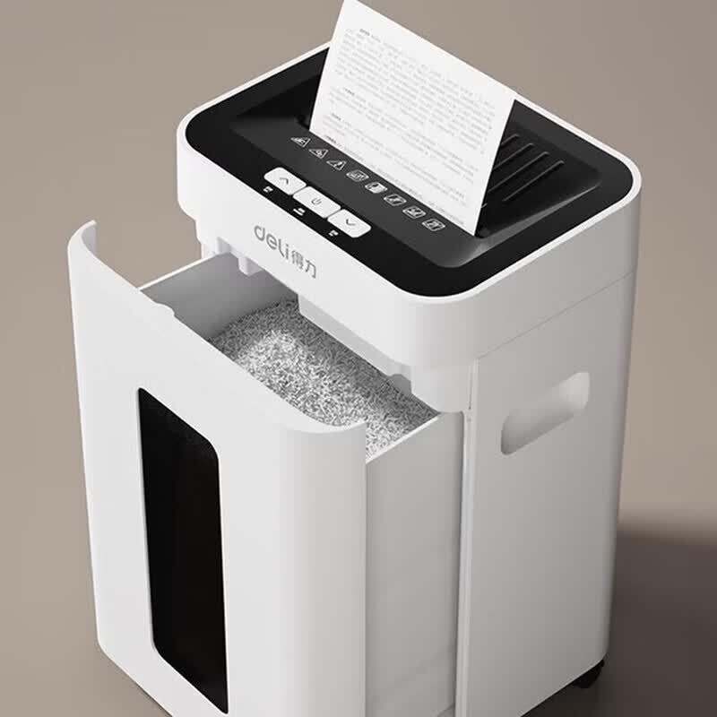 Deli Commercial Paper Shredder CN Plug (adapter Included)