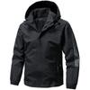 Herrjacka med avtagbar huva - Mångsidig vår-/höstjacka 2025