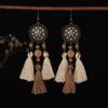 Bohemian Ethnic Tassel Earrings - Tribal Style for Holiday Travel Photography