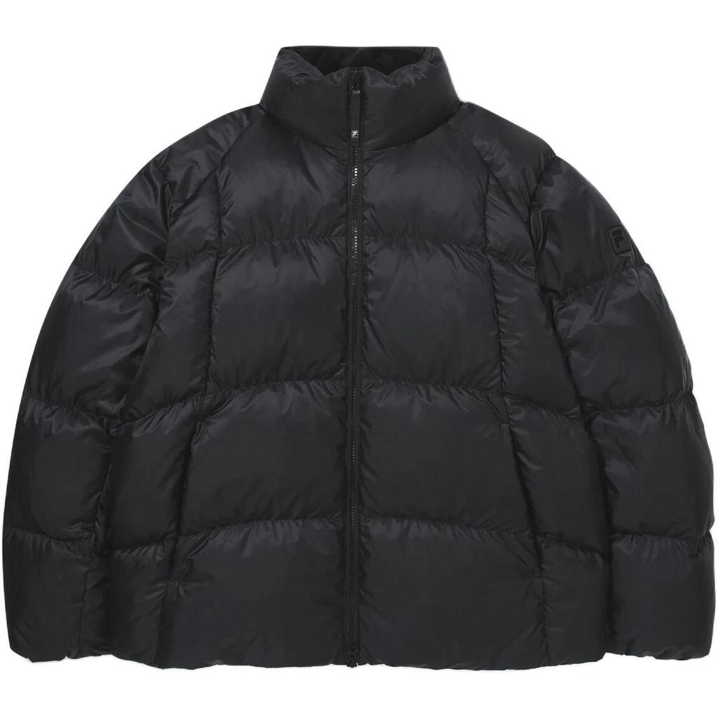 New FILA Down Jackets Unisex Black 1100FS2DJG4106XBLK