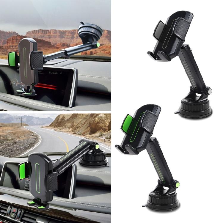 Phone Holder Universal Dashboard Mount Stand for Safe Effortless Drive Sturdy