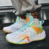 New basketball shoes mesh high-top sports shoes children's and students' game training shoes mandarin duck basketball shoes men's