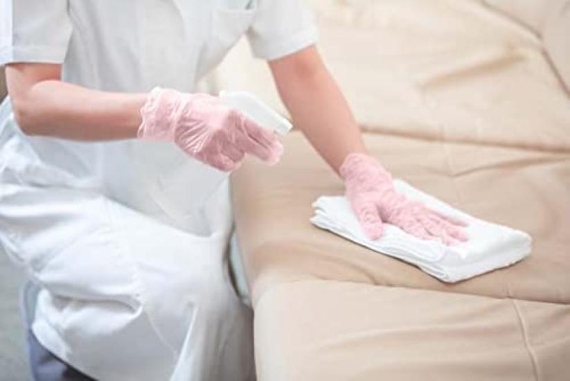 Nissin Sangyo Rice Bran Antibacterial Gloves for Hand Care While Doing Housework Bran Hand Packs Made in Japan Co., Ltd. "Rice (50 count)"