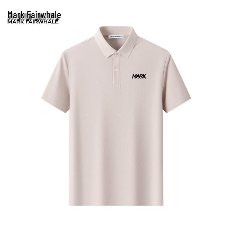 MARK FAIRWHALE Men s Casual Loose Short Sleeve Polo Shirt 3XL