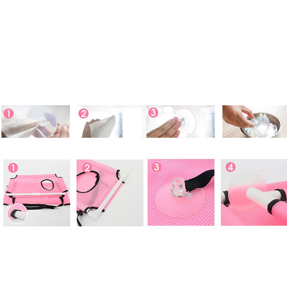 Cat Window Perch Hammock Mesh Bed Double Deck Window Suction Cups Seat   Cooling Hammock Bed