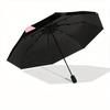 1pc Love Cat Automatic Open/close Folding Compact Umbrella, 8-Rib Sturdy Canopy, Lightweight Portable, Everyday Use, Gift, Outdoor Umbrella, Travel Es
