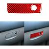 Real Premium Soft Carbon Fiber Interior Accessories Sticker Compatible with Chrysler 300 300C 2005 2006 2007 Car co 2006 Pilot Side Glove Box Storage