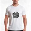Black Puffle Tshirt Summer Casual Cotton Tee Oversized Streetwear Tops Vintage Graphic Print Loose Fit Short Sleeve