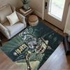 Inter Milan Celebration Floor Rug Office Rug Suitable for Study Room Outdoor Playrooms Bedrooms Anti-slip Rug Decorate Offices Best for Christmas