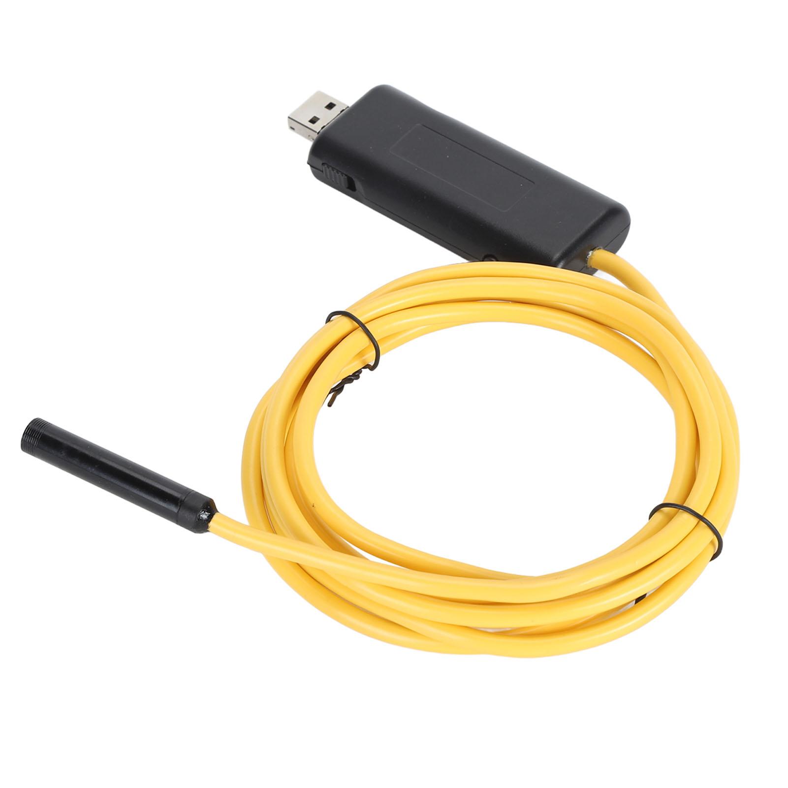 USB WiFi Эндоскоп Профессиональный 6 светодиодов Высокое разрешение 720P Высокая чувствительность IP67 Водонепроницаемый Эндоскоп для двигателя автомобиля