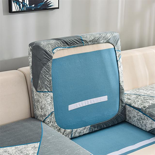 Elastic Sofa Cushion Covers Printed Plaid Sofa Seat Slipcover For Living Room Sofa Chair Couch Cover Home Use Decor Cover 1234seater