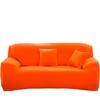 Spandex Sofa Cover Silky Soft 1-Piece Black Slipcover for Sofas Super Stretch Universal Couch Cover for Living Room