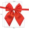 25/50/100pcs Solid Dog Bow Tie Adjustable Large Dog Bowties/Neckties Pet Dog Big Bows Bowties Pet Dog New Year Grooming Supplies