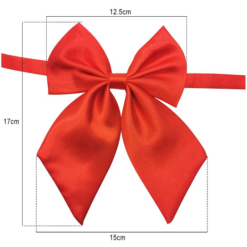 25/50/100pcs Solid Dog Bow Tie Adjustable Large Dog Bowties/Neckties Pet Dog Big Bows Bowties Pet Dog New Year Grooming Supplies