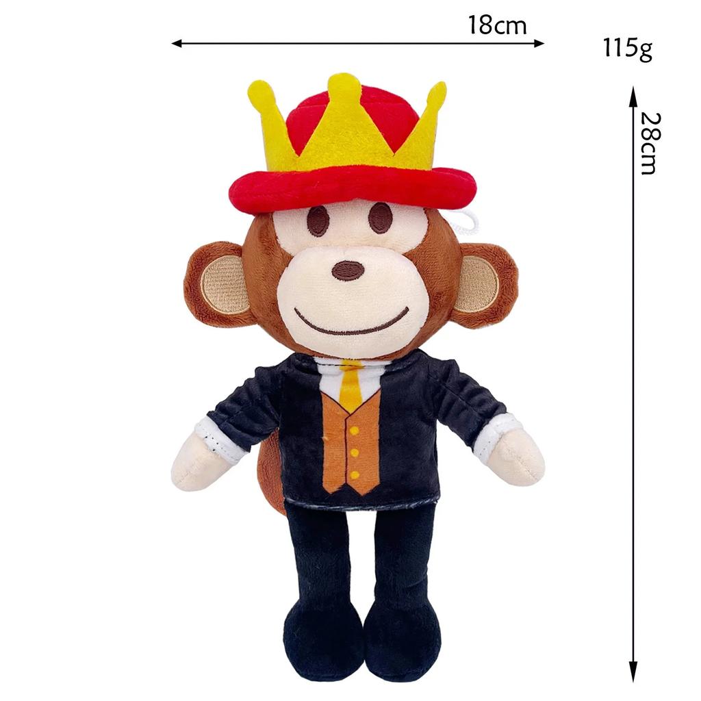Xmas 67 Steal A Brainrot House No. 9 Plush Cute Esok Sekolah Jandel Plushie Doll Game Surrounding Toys For Kids Birthday Gift