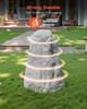 Faux Rock Cover, Outdoor Fake Rock Well Pump Cover, Realistic Natural Texture, Lightweight & Weather-Resistant Polyresin Artificial Boulder for