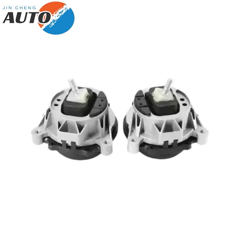 A Pair 22116787659 22116855460 22118416821 Brand New Front Left + Right Transmission Motor Mounting Bracket for BMW F30 F20 F21