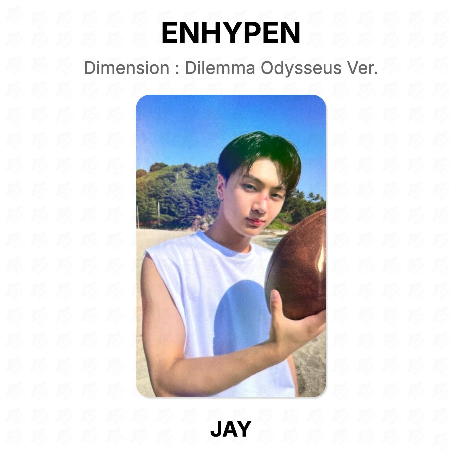 ENHYPEN Dimension : Dilemma Odysseus Ver. Official Photocard JAY