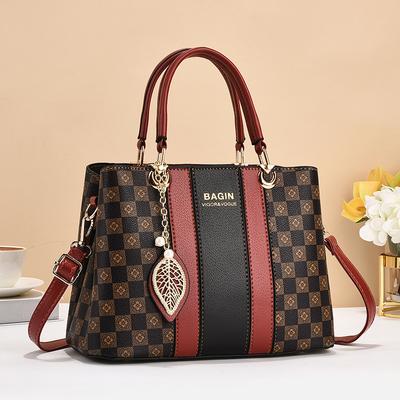 Bag Women's Large Capacity Handbag 2025 New Middle-aged Mom Bag Fashion Versatile One Shoulder Crossbody Bag Women's Bag Trend