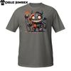 Fireball Plush Demon T-Shirt Mens Womens Tees Top | Creepy Cute Burnt Monster | Flame Horror Tee
