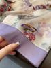 Chinese Silk-Feel Pajamas for Women - Summer Short Sleeve Top & Shorts, National Style, Lightweight