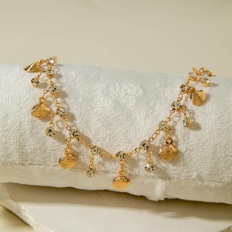 Jewelry Cross Simple Chain Foot Decoration, Eye Pendant Multi-layer Stacked Anklet Wholesale