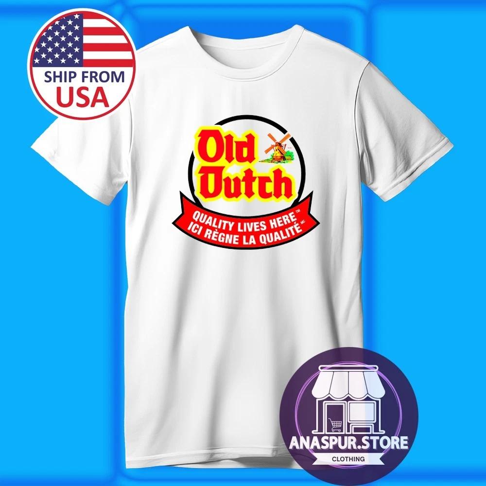 Old Dutch Potato Chips Men s White Size S-5XL XL