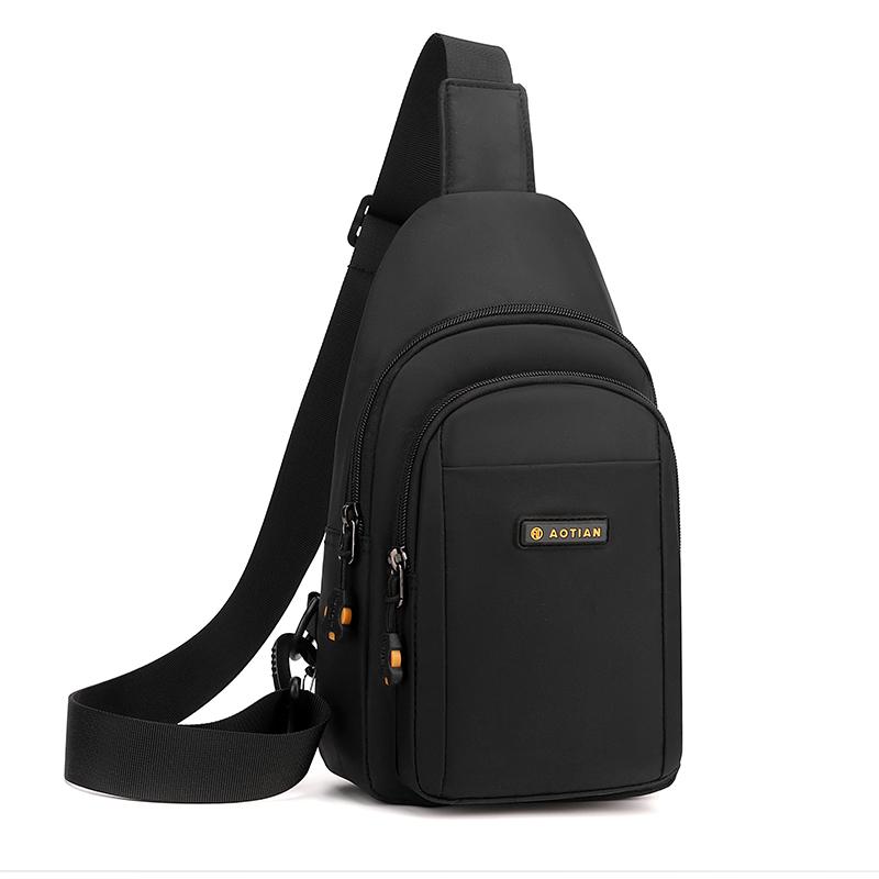 Herren Outdoor Freizeit Sport Brusttasche Pendler Umhängetasche