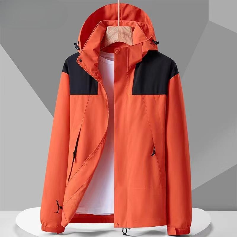 New Sports and Outdoor Women's Waterproof Waterproof Removable Hood Thin Jacket Jacket