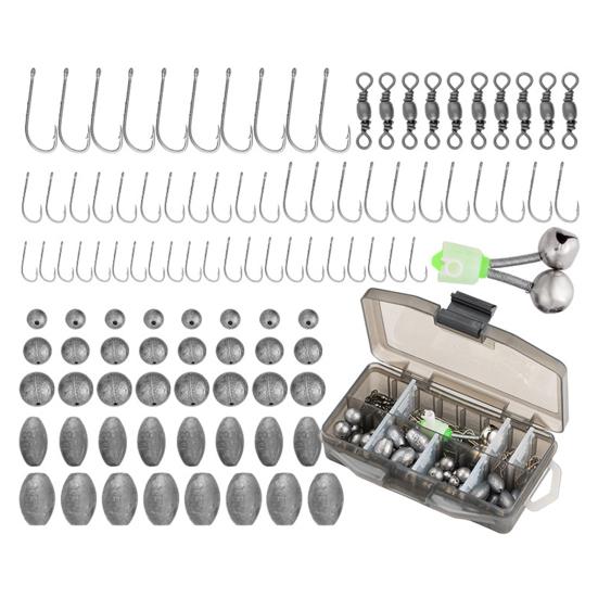 Ultra-Sharp Fish Hooks Set High Durability Compact Design Portable Versatile Outdoor Fishing Hooks Accessories