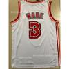 Maglia da Basket Miami Heat Uomo Donna Cotone Cucita Uniforme Squadra NBA Butler Wade Herro City Edition