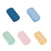 Silicone Ice Cube Tray 8 Grids Pub Blocks Maker Reusable Refrigerator Mold Press Type Square Shape Mould Home Wedding