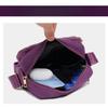 Unisex Casual Shoulder Bag - Adjustable Shoulder Strap, Multi Compartment Design, Portable and Lightweight, Suitable for Daily Commuting and Travel