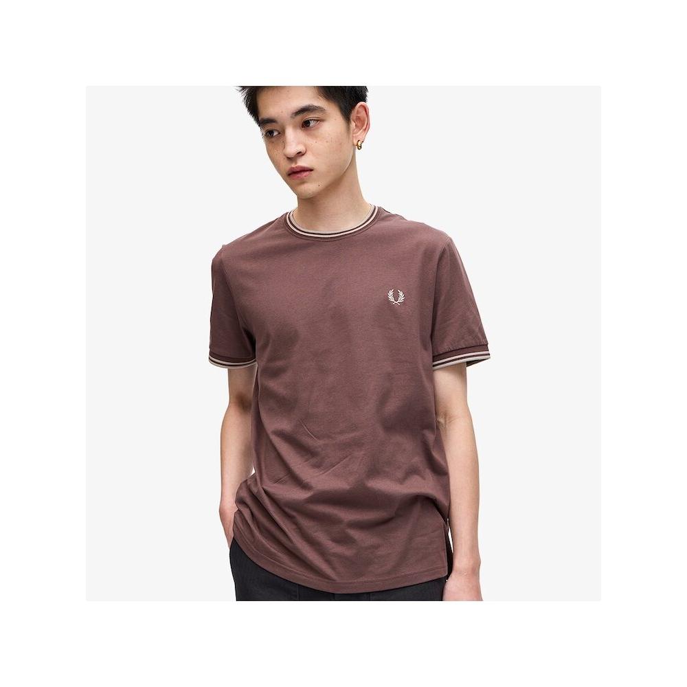 Fred Perry [genuine HeadquarTers] Fred Perry [baseline] Twin Tip T shirT  U85  Afpm2411588 U85 qzgAfpm2411588 U85