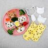 1Set Silicone Rice Ball Mould Cute Cat Bunny Japanese Style Bento Maker Cooking Tools Sushi Nori Rice Mold Home Kitchen Gadgets