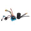 3650 3100KV Brushless Motor Kit 120A ESC Waterproof XT60 Plug Type RC Upgrade Combo for 110 18 RC