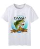 New Fishing Tshirt 2026 Summer New European Tide Printed Shortsleeved Tshirt Unisexs and Womens Sea Fishing Tshirt