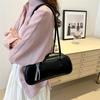 Fashionable Retro Trendy Simple Shoulder Bag Large Capacity Korean Style