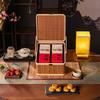 Chinese Style Bamboo Mooncake Gift Basket