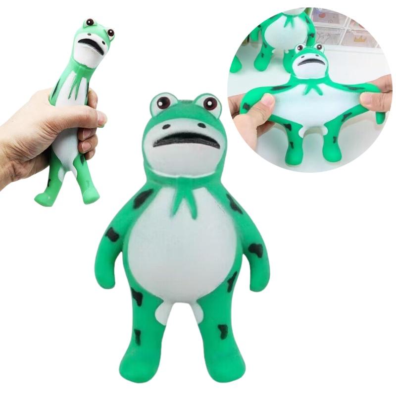 Kreatives TPR Frosch Quetschspielzeug zur Stressbewältigung Großhandel von der Fabrik in Zhejiang